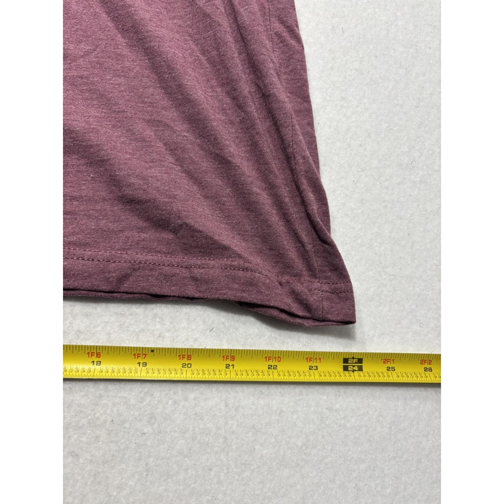 Hochatown Oklahoma Shirt Mens Large Purple Mountain Graphic Double Sided Tee - Picture 6 of 9